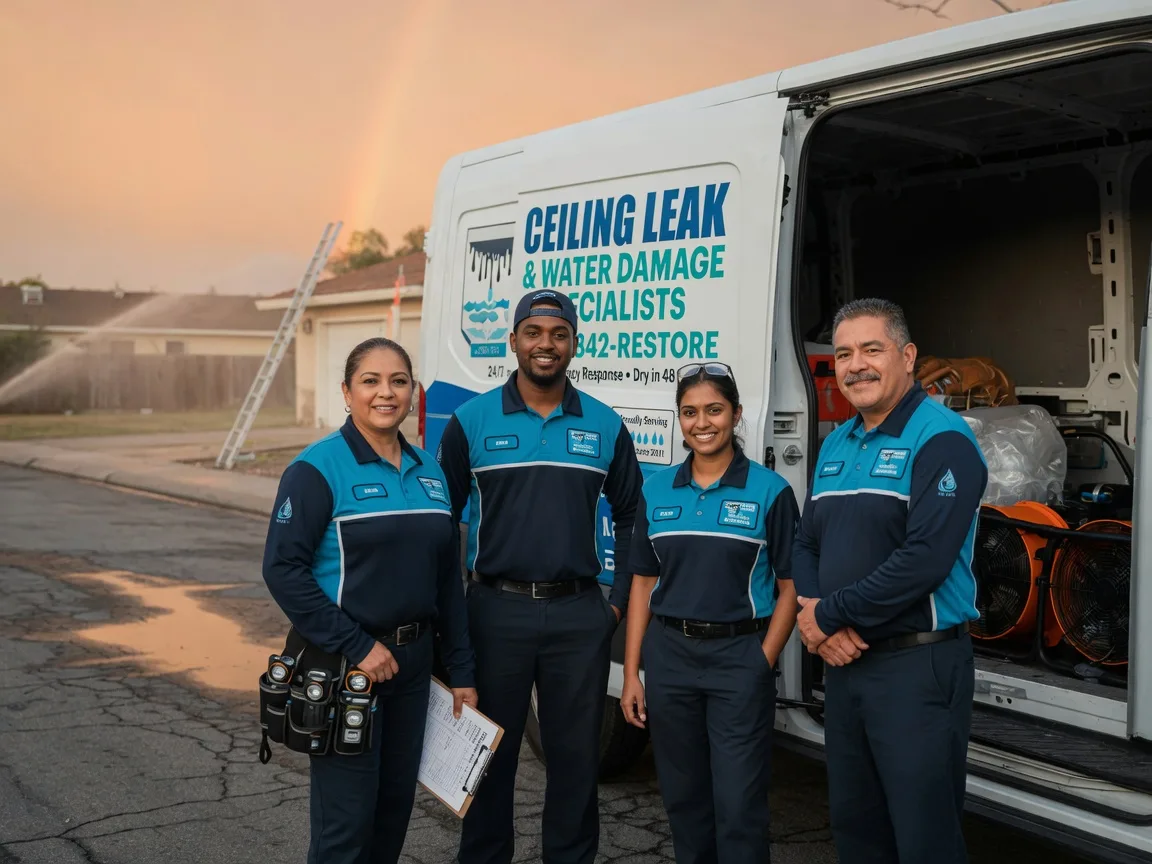 Ceiling Leak Cleanup company in Lyons, TX