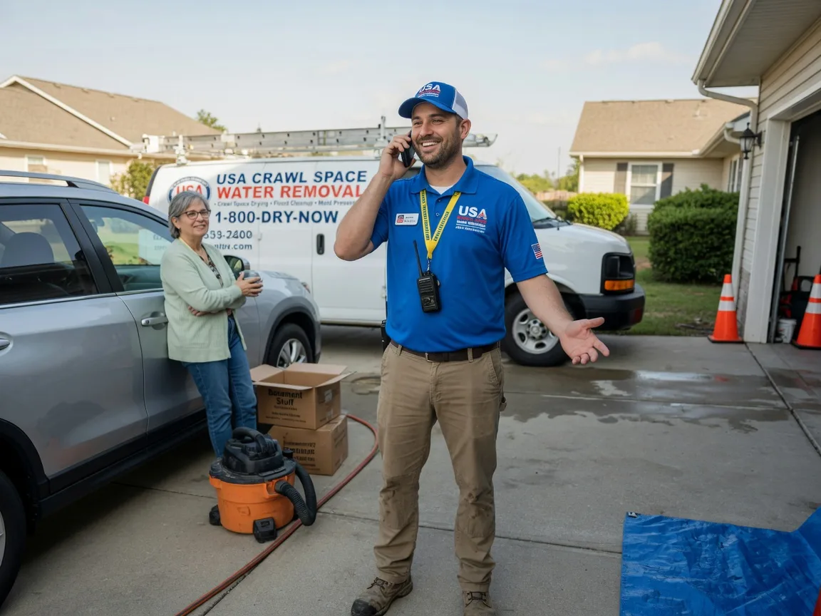 Crawl Space Water Removal Lyons, TX FAQs
